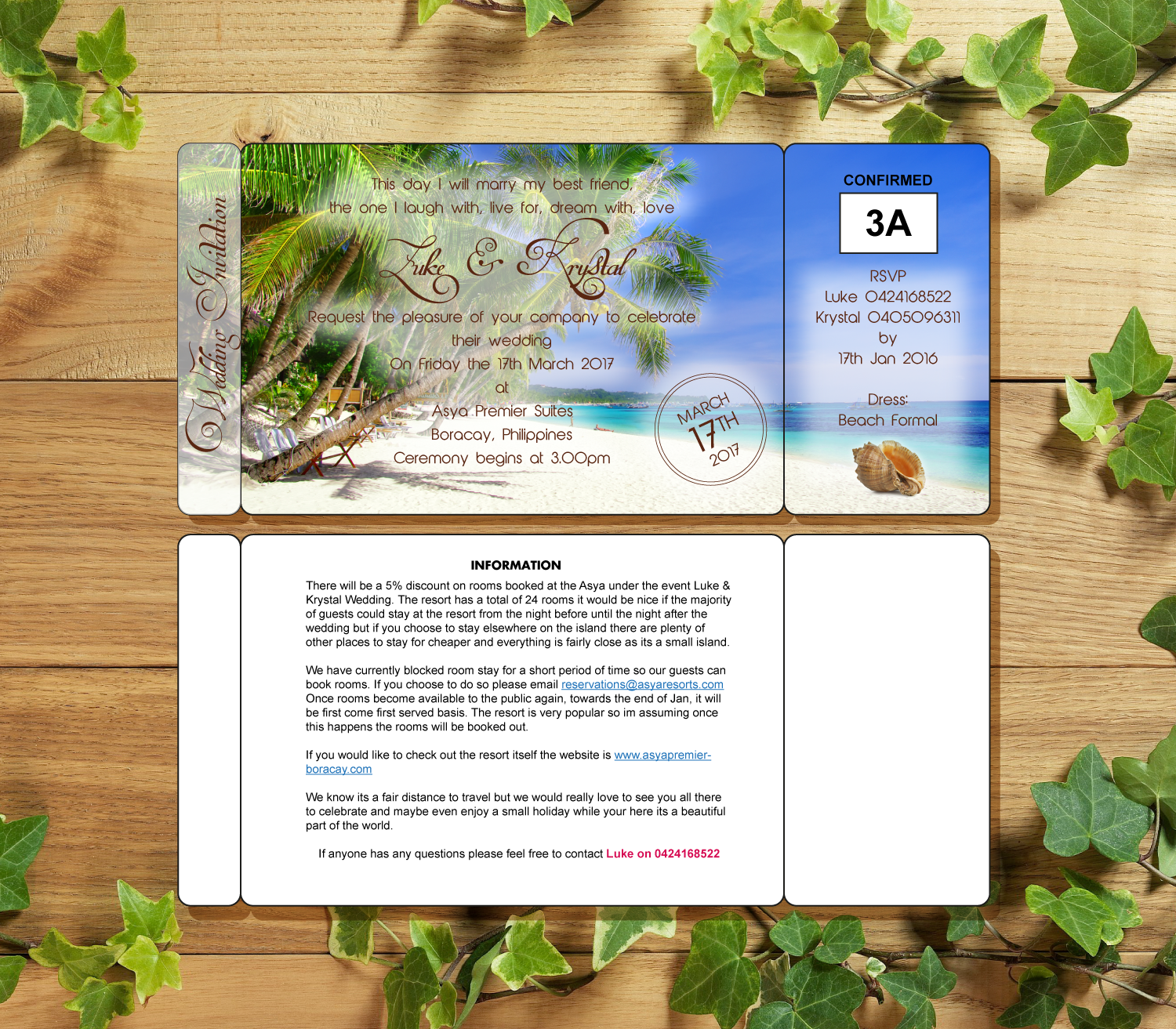 Invitation Design by pivotaldesign.biz for this project | Design #8013596