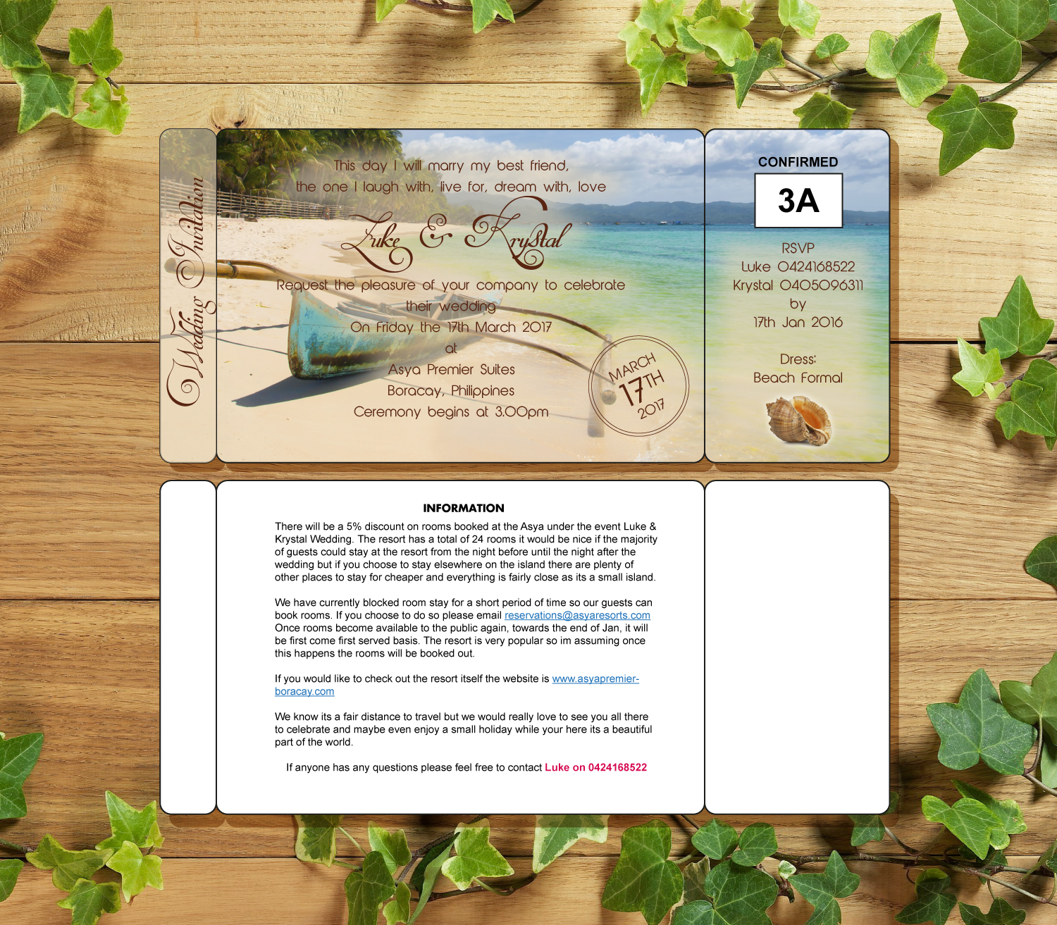 Invitation Design by pivotaldesign.biz for this project | Design #8013597