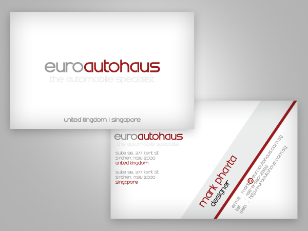 Business Card Design by markiez for this project | Design #396298