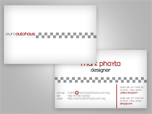 Business Card Design by markiez for this project | Design #400155