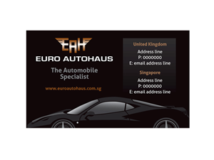 Namecard Designs+Logo for a High End Automobile Company | Business Card Design by Buck Tornado