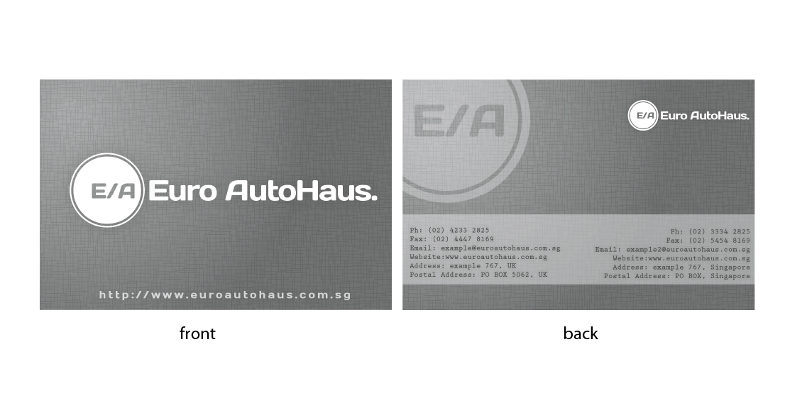 Business Card Design by jaime.sp for this project | Design #412989