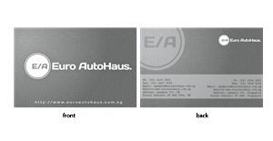 Namecard Designs+Logo for a High End Automobile Company | Business Card Design by jaime.sp