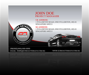 Business Card Design by Olieng