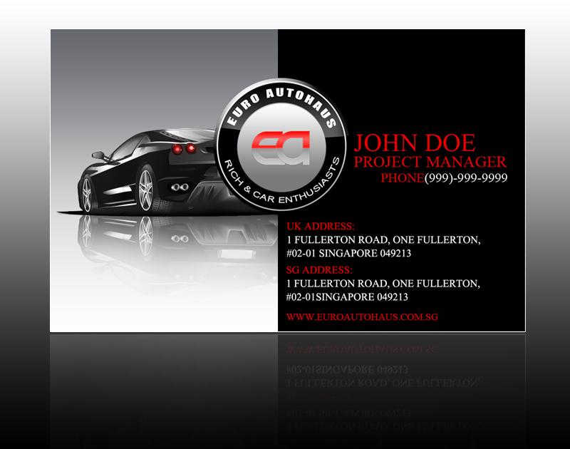 Business Card Design by Olieng for this project | Design #451105