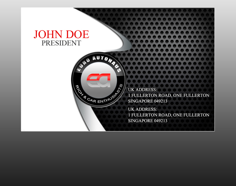 Business Card Design by Olieng for this project | Design #451171