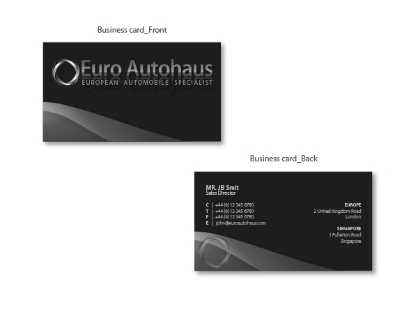 Business Card Design by Swenka for this project | Design #403835