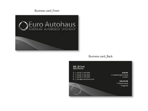 Business Card Design by Swenka for this project | Design: #403835