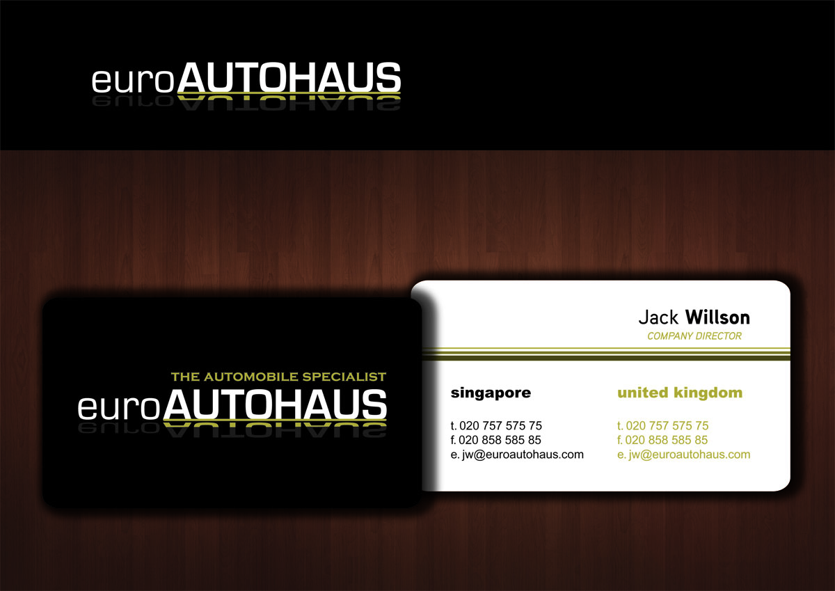 Business Card Design by JI@DeSign for this project | Design #446249