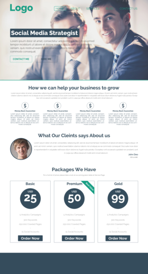 Web Design by moonzubi for this project | Design: #7983677