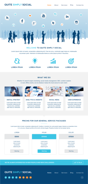 Web Design by dsign for this project | Design #8158934