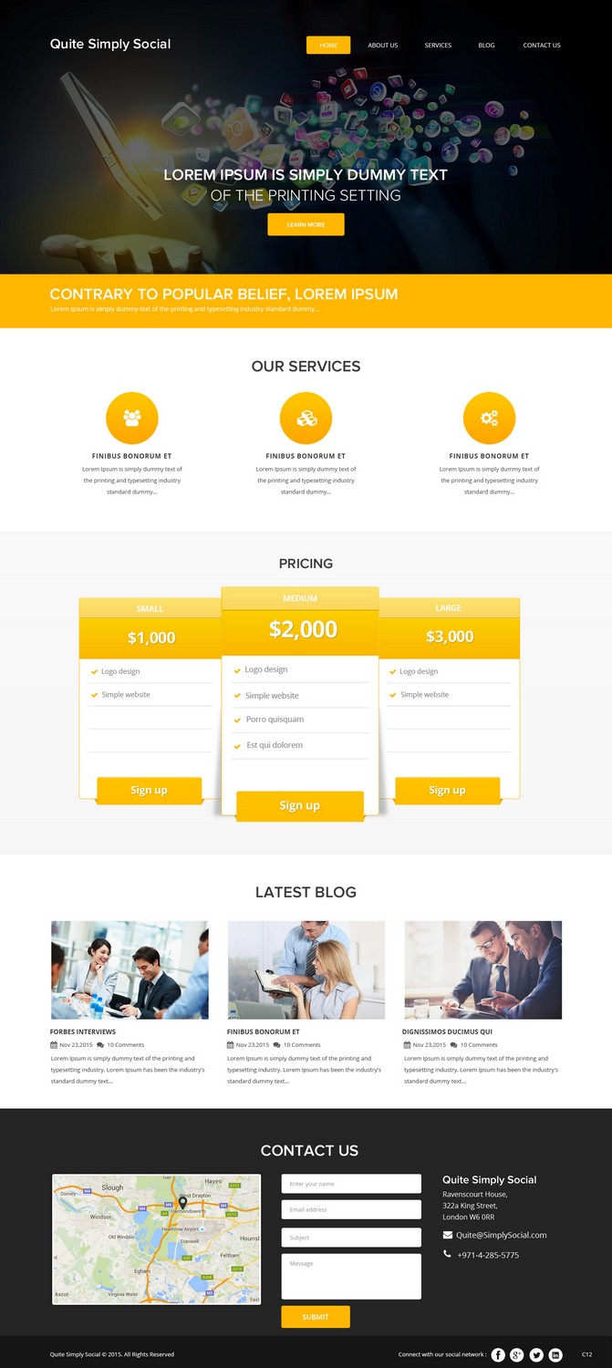 Web Design by pb for this project | Design #7988897