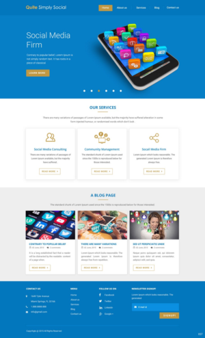 Web Design by pb for this project | Design: #7988899