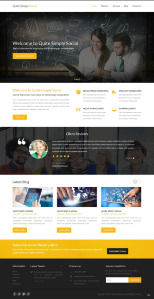 Web Design by pb for this project | Design: #7988900