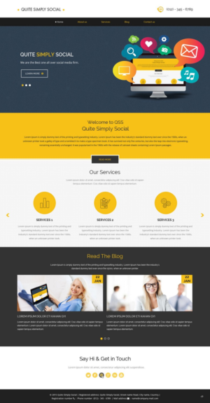 Web Design by pb for this project | Design: #7988909
