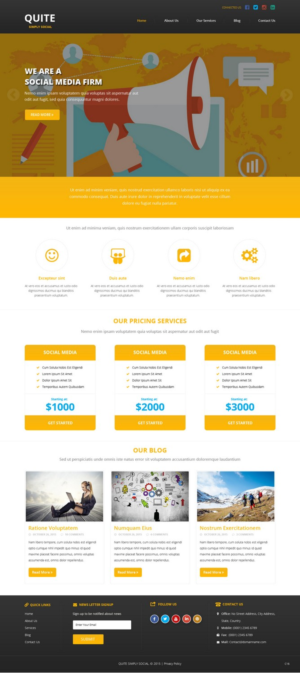 Web Design by pb for this project | Design: #7996825