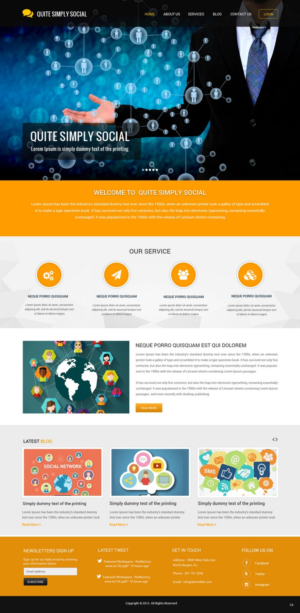 Web Design by pb for this project | Design: #7996826
