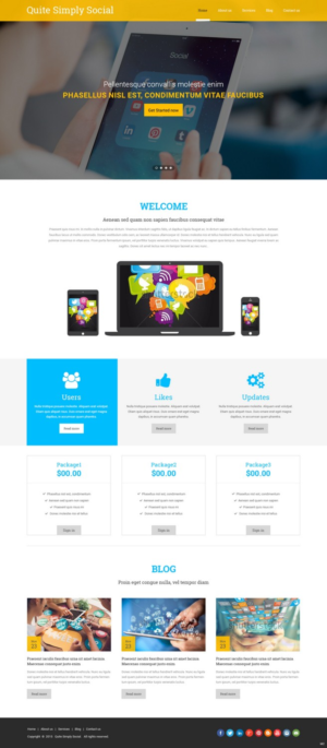 Web Design by pb for this project | Design: #7996828