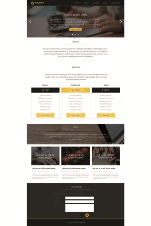 Web-Design von Mohd00 für dieses Projekt | Design #7991874