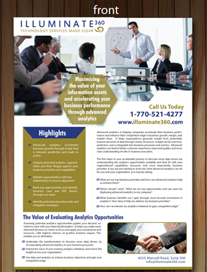 Flyer Design by Sbss for Illuminate360 | Design: #1971542
