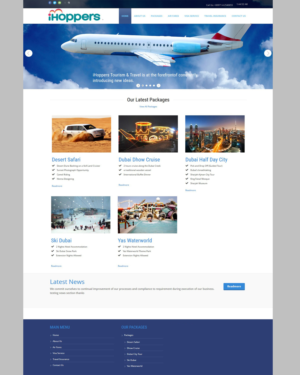Web Design by Roy for iHoppers S.L. | Design #8158019