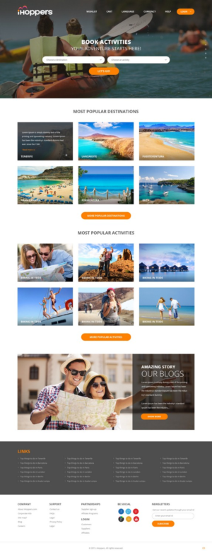 Web Design by pb for iHoppers S.L. | Design: #8164101