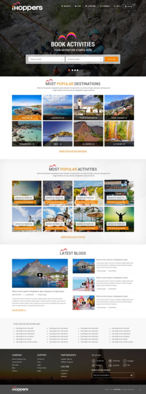 Web Design by pb for iHoppers S.L. | Design: #8164102
