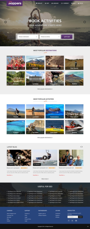 Web Design by pb for iHoppers S.L. | Design: #8164103