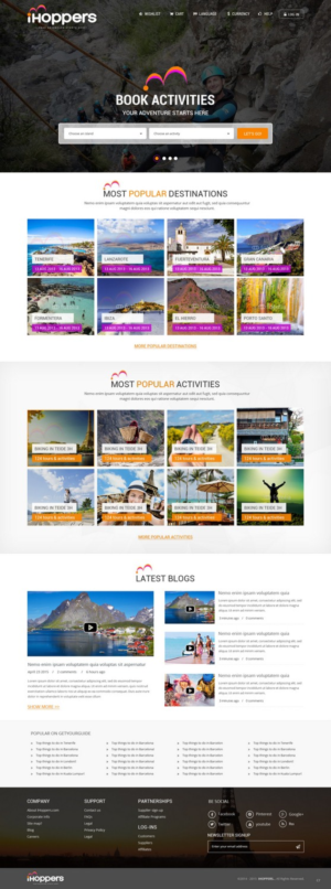 Web Design by pb for iHoppers S.L. | Design: #8212534