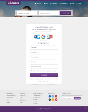 Web Design by pb for iHoppers S.L. | Design: #8523254