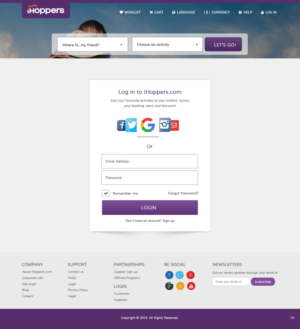 Web Design by pb for iHoppers S.L. | Design: #8523256