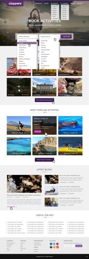 Web Design by pb for iHoppers S.L. | Design: #8523257