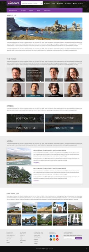 Web Design by pb for iHoppers S.L. | Design: #8523277