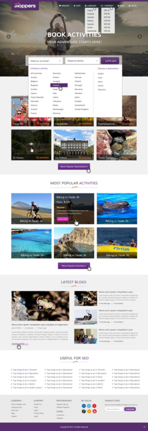 Web Design by pb for iHoppers S.L. | Design: #8523286