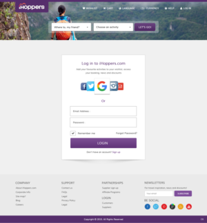 Web Design by pb for iHoppers S.L. | Design: #8533637