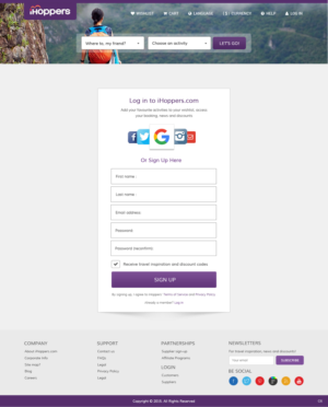 Web Design by pb for iHoppers S.L. | Design: #8533638
