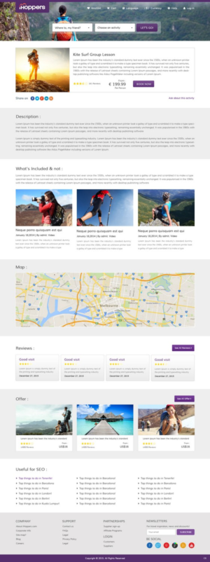 Web Design by pb for iHoppers S.L. | Design: #8766413