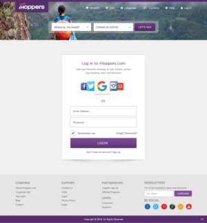 Web Design by pb for iHoppers S.L. | Design: #8766447