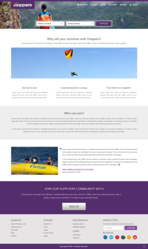 Web Design by pb for iHoppers S.L. | Design: #9200851