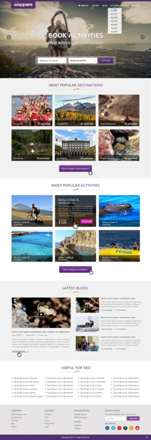 Web Design by pb for iHoppers S.L. | Design: #9210487