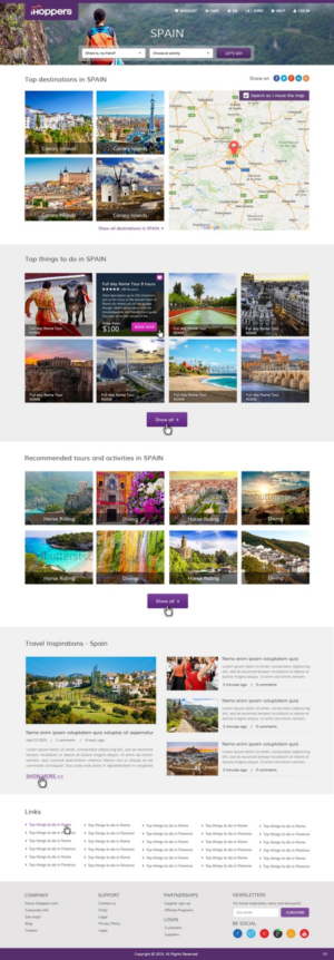 Web Design by pb for iHoppers S.L. | Design: #9210489