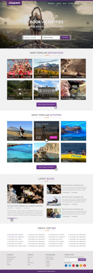 Web Design by pb for iHoppers S.L. | Design: #9211439