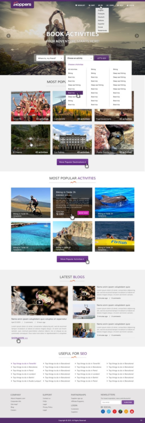 Web Design by pb for iHoppers S.L. | Design: #9211441