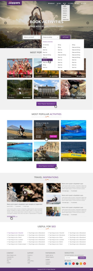 Web Design by pb for iHoppers S.L. | Design: #9219462