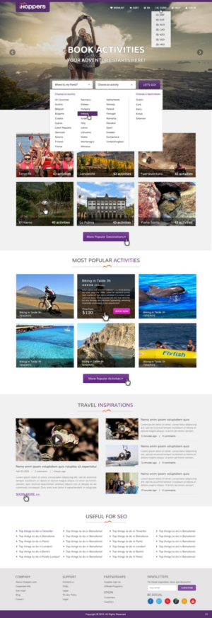 Web Design by pb for iHoppers S.L. | Design: #9219490