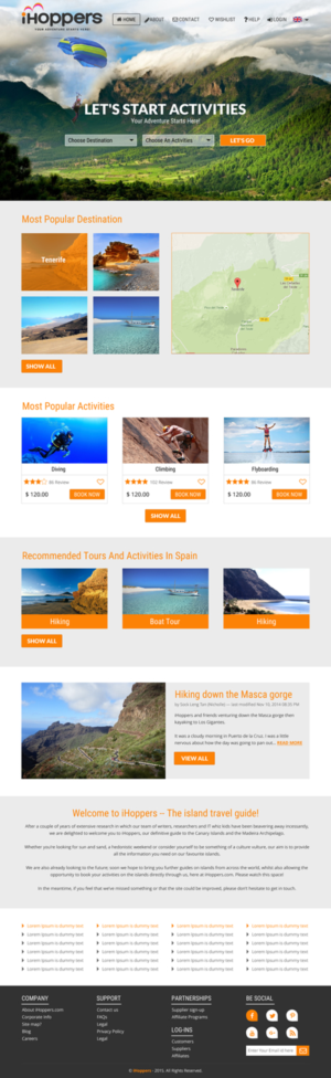 Web Design by rightway for iHoppers S.L. | Design: #8166078