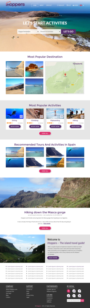 Web Design by rightway for iHoppers S.L. | Design: #8166082