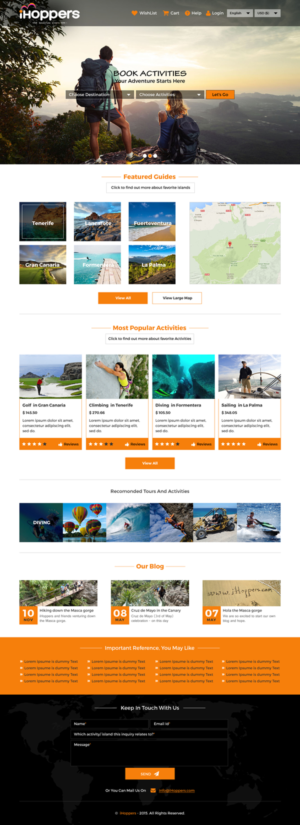 Web Design by rightway for iHoppers S.L. | Design: #8166094