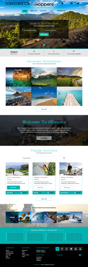 Web Design by rightway for iHoppers S.L. | Design: #8166101