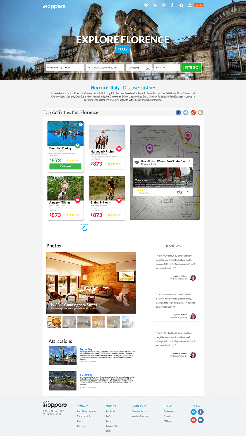 Web Design by insert name here for iHoppers S.L. | Design #8427890